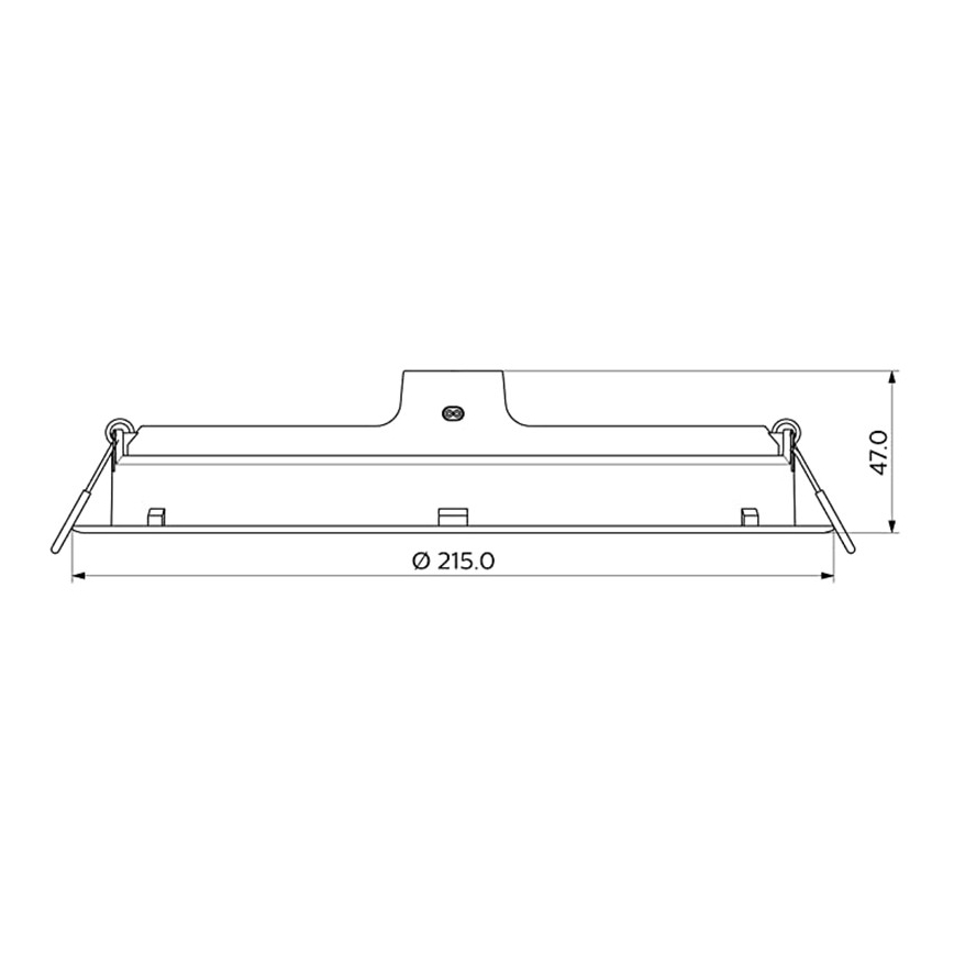 Philips - SET 2x LED Hang plafondverlichting MESON LED/23,5W/230V 4000K