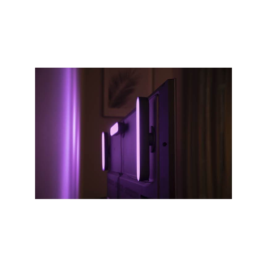 Philips - SET 2x LED RGB Tafellamp dimbaar Hue PLAY WHITE AND COLOR AMBIANCE LED/6W/230V