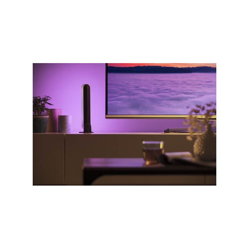 Philips - SET 2x LED RGB Tafellamp dimbaar Hue PLAY WHITE AND COLOR AMBIANCE LED/6W/230V wit