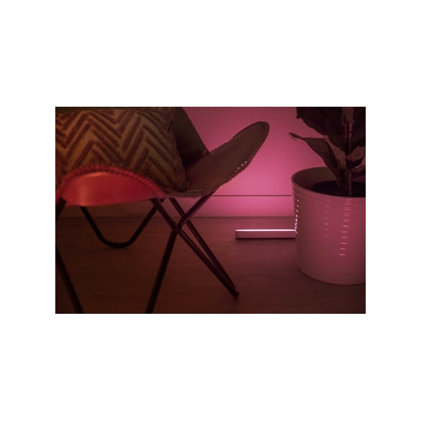 Philips - SET 2x LED RGB Tafellamp dimbaar Hue PLAY WHITE AND COLOR AMBIANCE LED/6W/230V wit
