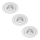 Philips - SET 3x Dimbare LED Inbouw Lamp LED/5,5W/230V 2700K