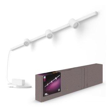 Philips - SET 3x Dimbare LED Lamp voor een Rail Systeem Hue PERIFO LED/15,6W/230V 2000-6500K