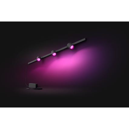 Philips - SET 3x Dimbare LED RGB Lamp voor een Rail Systeem Hue PERIFO LED RGB/15,6W/230V 2000-6500K