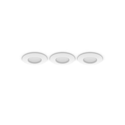 Philips - SET 3x LED RGBW Dimbare en hangende badkamer verlichting Hue SLIM LED/8,3W/230V IP44 2000-6500K