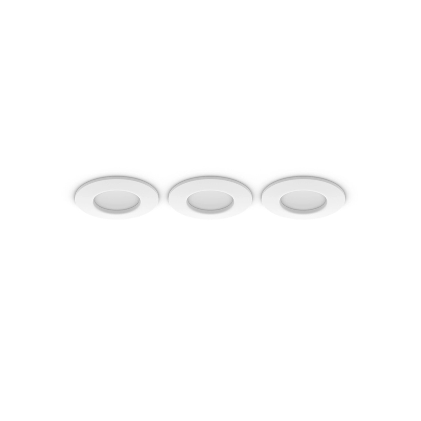 Philips - SET 3x LED RGBW Dimbare en hangende badkamer verlichting Hue SLIM LED/8,3W/230V IP44 2000-6500K