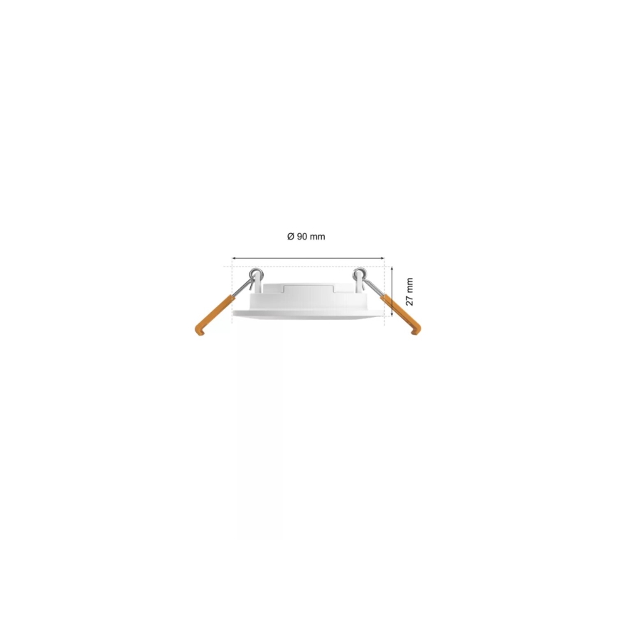 Philips - SET 3x LED RGBW Dimbare en hangende badkamer verlichting Hue SLIM LED/8,3W/230V IP44 2000-6500K