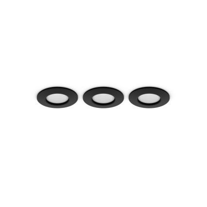Philips - SET 3x LED RGBW Dimbare en hangende badkamer verlichting Hue SLIM LED/8,3W/230V IP44 2000-6500K