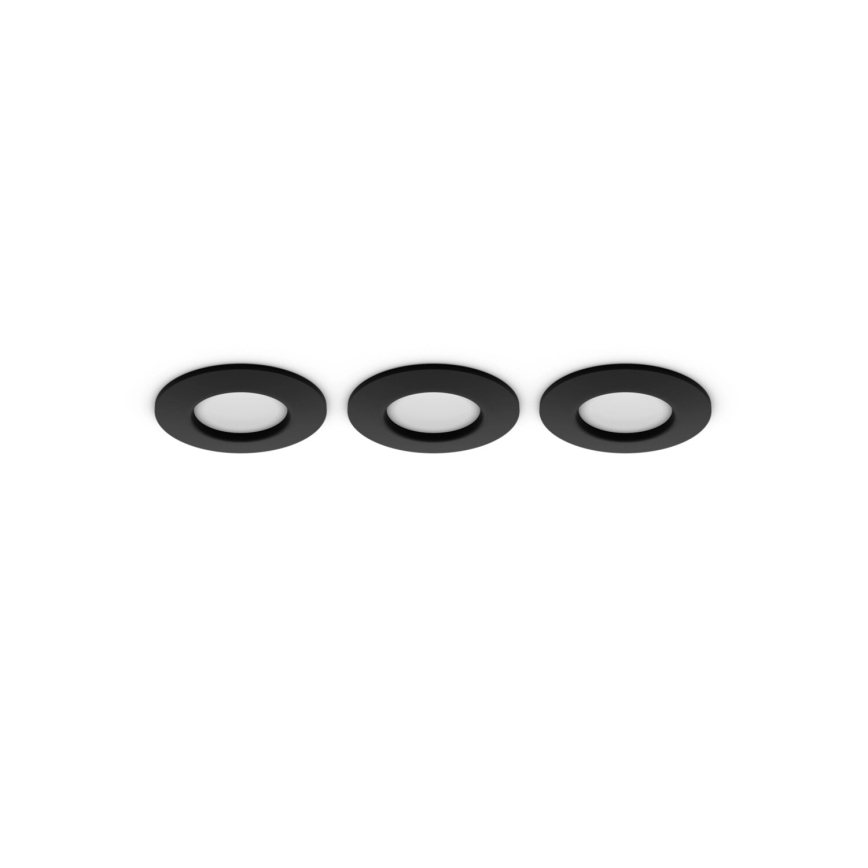 Philips - SET 3x LED RGBW Dimbare en hangende badkamer verlichting Hue SLIM LED/8,3W/230V IP44 2000-6500K