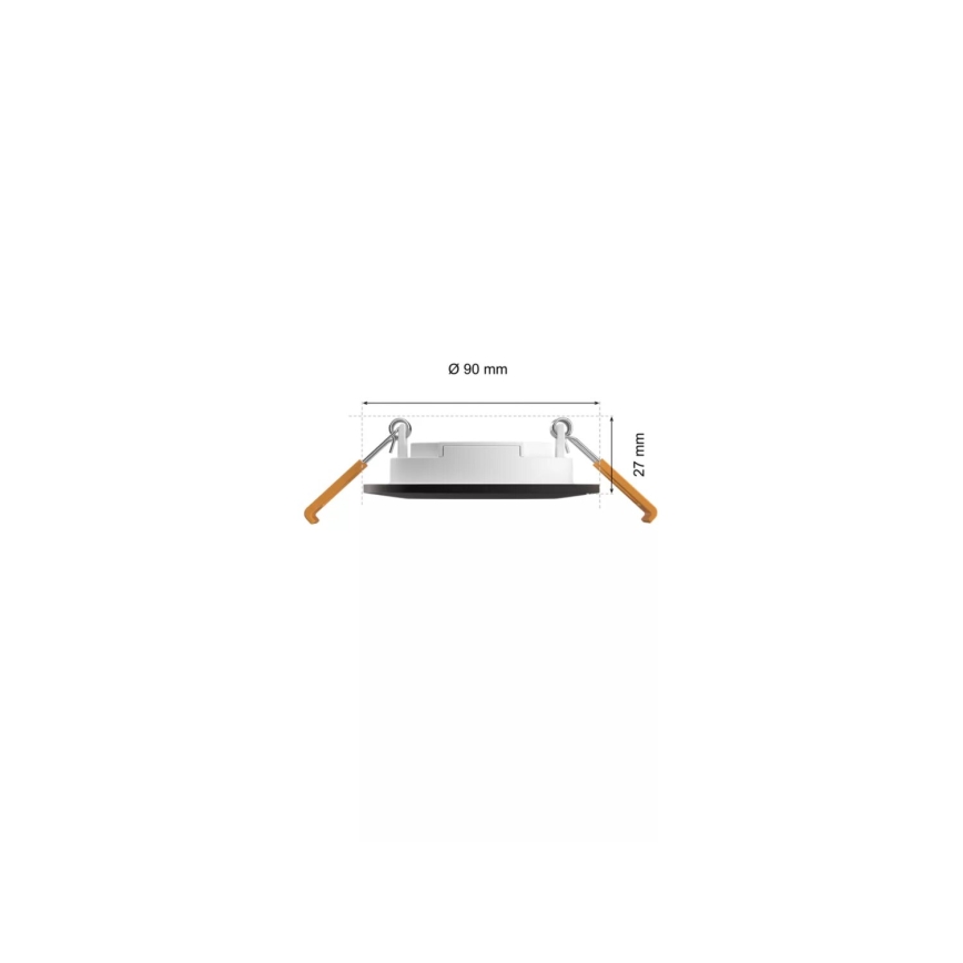 Philips - SET 3x LED RGBW Dimbare en hangende badkamer verlichting Hue SLIM LED/8,3W/230V IP44 2000-6500K