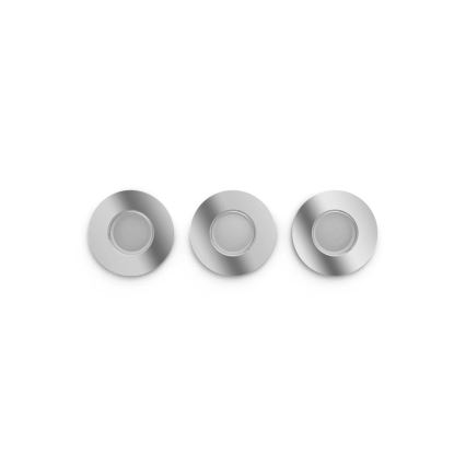 Philips - SET 3x LED RGBW Dimbare en hangende badkamer verlichting Hue XAMENTO 1xGU10/4,2W/230V IP44 2000-6500K