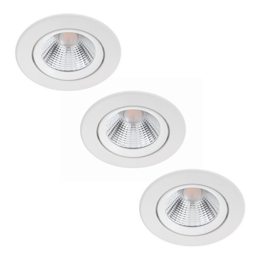 Philips - SET 3x Spot à intensité variable LED encastrable LED/5W/230V 2700K
