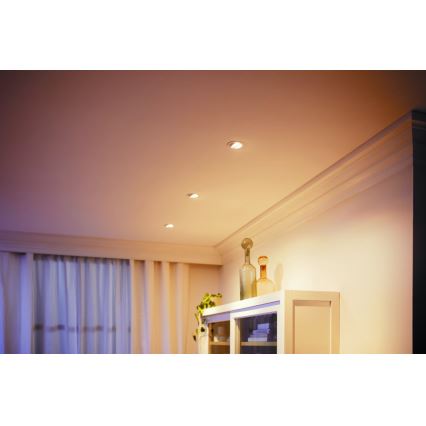 Philips -SET 3xLED Dimbare inbouwspot IMPALA Warm Glow LED/6W/230V
