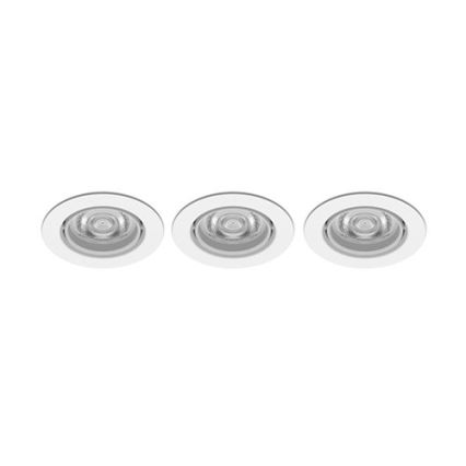 Philips -SET 3xLED Dimbare inbouwspot IMPALA Warm Glow LED/6W/230V