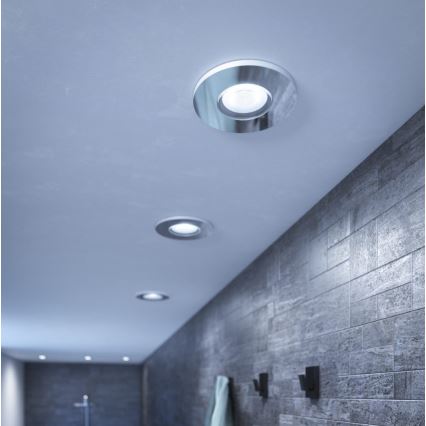 Philips - SET 3x LED dimbare badkamer inbouwspot Hue ADORE BATHROOM 1xGU10/4,2W/230V 2200-6500K IP44