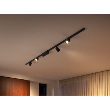 Philips  - SET 4xLED RGB Dimbare spot voor een rail systeem Hue PERIFO LED/20,8W/230V 2000-6500K