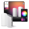 Philips - Set van 2 dimbare RGBW-LED projectielampen Hue PLAY LED/20W/230V 2000–6500K wit