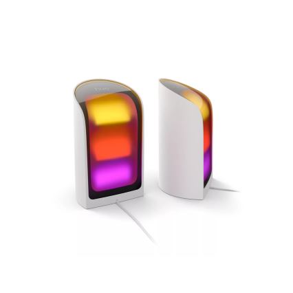 Philips - Set van 2 dimbare RGBW-LED projectielampen Hue PLAY LED/20W/230V 2000–6500K wit