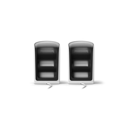 Philips - Set van 2 dimbare RGBW-LED projectielampen Hue PLAY LED/20W/230V 2000–6500K wit