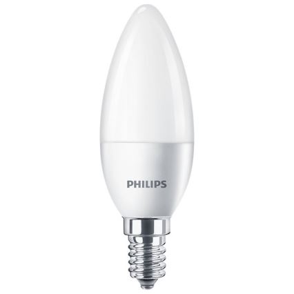 Philips - SET van 3 LED Lampen B35 E14 / 5W / 230V 2700K