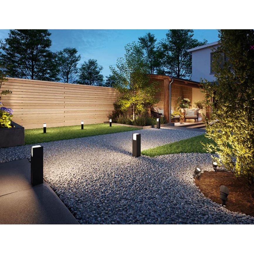 Philips - SET van 3x LED Buitenlamp GARDENLINK LED/24W/230V 2700K IP44