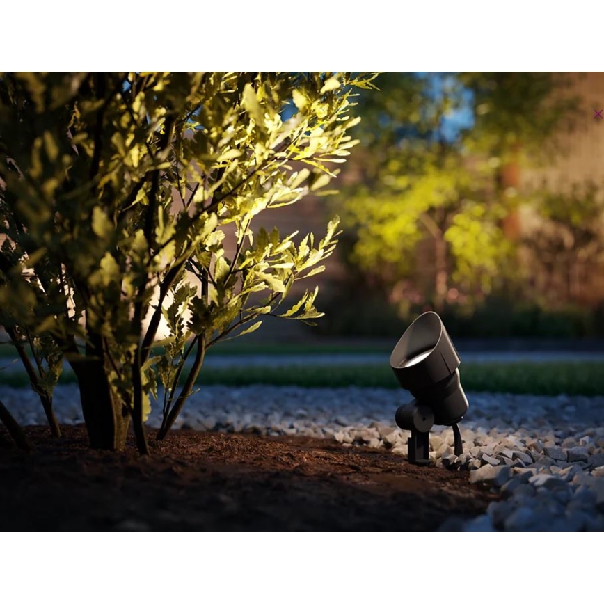 Philips - SET van 3x LED Buiten Inbouwspot LED/6W/230V 2700K IP44