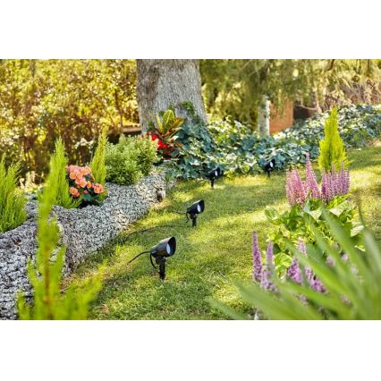 Philips - SET van 3x LED Buiten Inbouwspot LED/6W/230V 2700K IP44