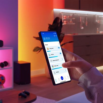 Philips - LED RGBIC dimbare strip SMART STRIP 3m LED/13W/230V 2700-6500K Wi-Fi