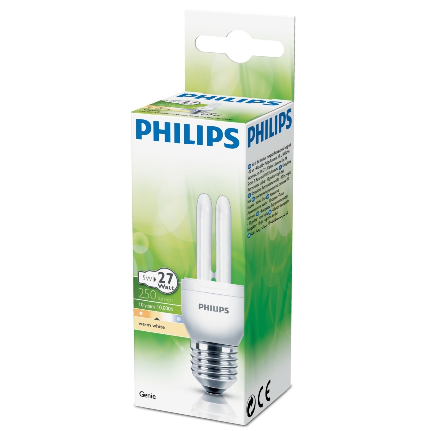 Philips Spaarlamp E27 / 5W / 230V