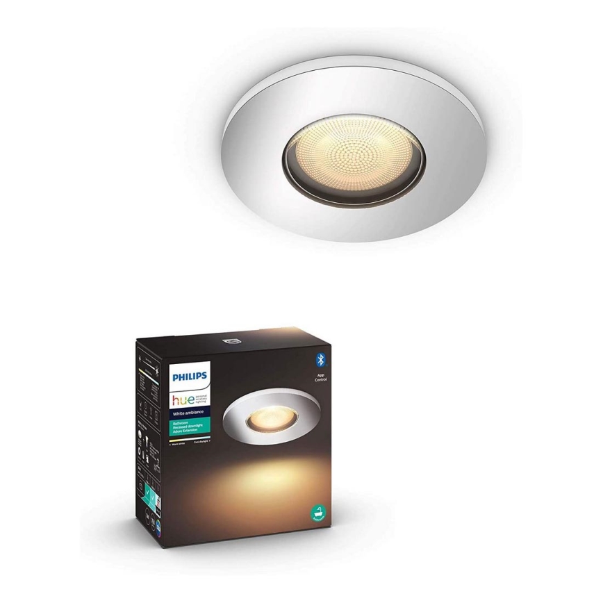 Philips - Spot à intensité variable LED salle de bain Hue ADORE 1xGU10/5W/230V IP44