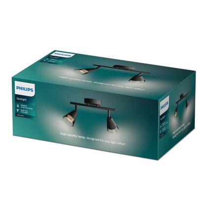 Philips - Spot CLEFT 2xGU10/5W/230V