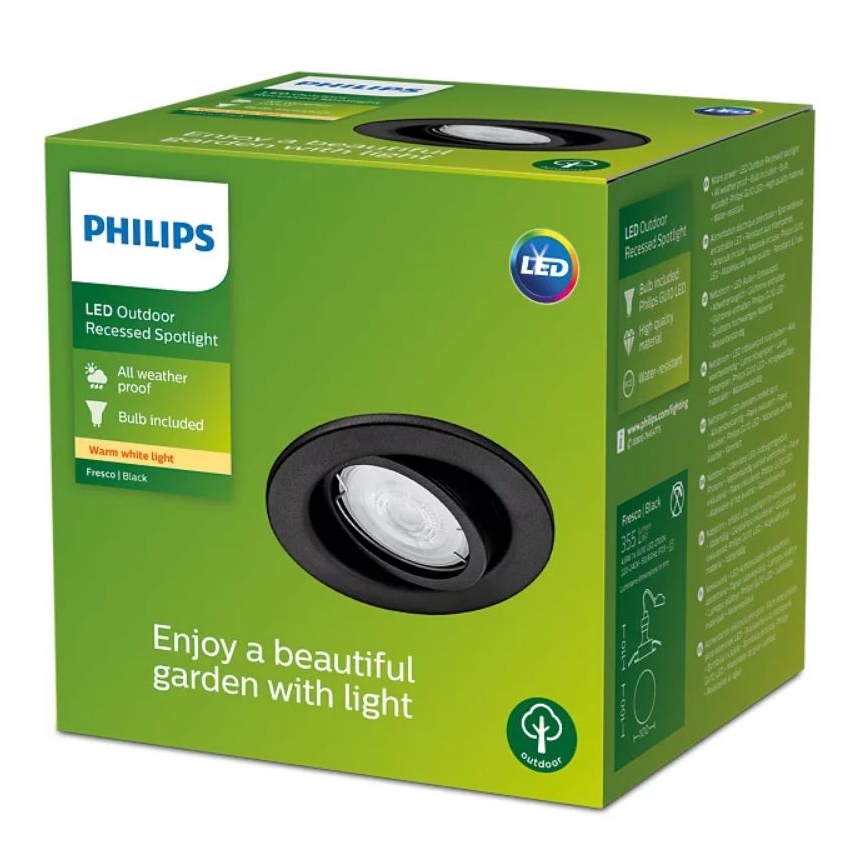 Philips - Spot encastrable de salle de bain FRESCO LED/4,6W/230V IP23