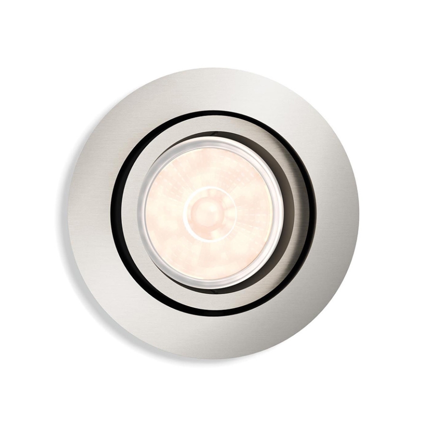 Philips - LED RGBW Spot encastré dimmable DONEGAL 1xGU10/4,8W/230V + télécommande