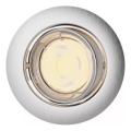 Philips - Spot encastrable PERIDOT 1xGU10/7W/230V argenté