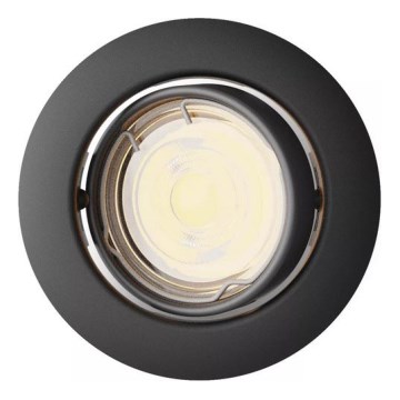 Philips - Spot encastré PERIDOT 1xGU10/7W/230V noir