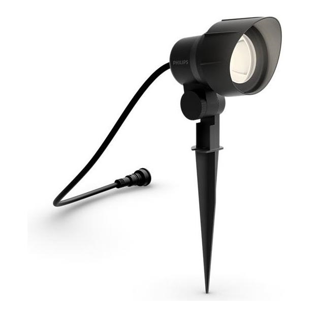 Philips - Spot extérieur LED/6W/12V 2700K IP44