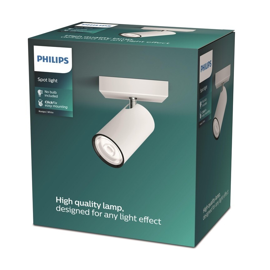 Philips - Spot  KOSIPO 1xGU10/5,5W/230V wit