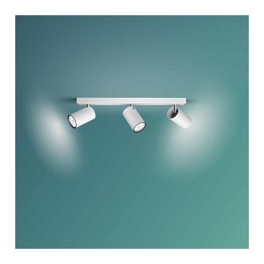 Philips - Spot  KOSIPO 3xGU10/5,5W/230V wit