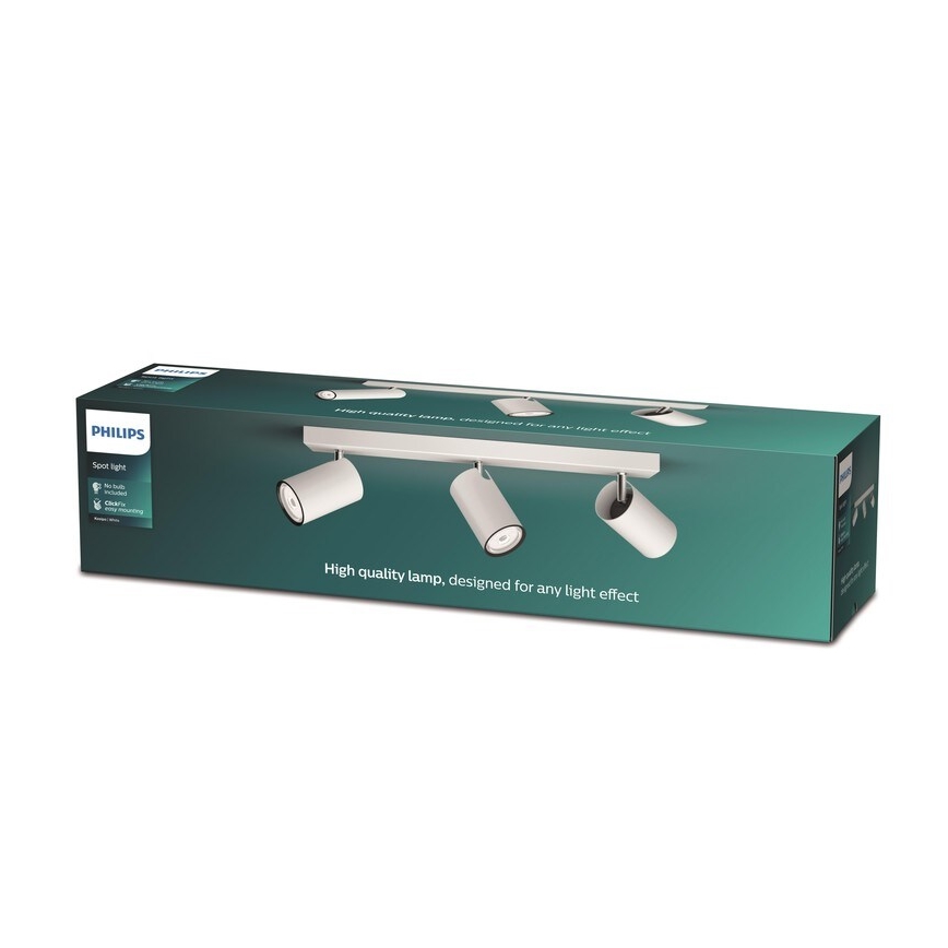Philips - Spot  KOSIPO 3xGU10/5,5W/230V wit