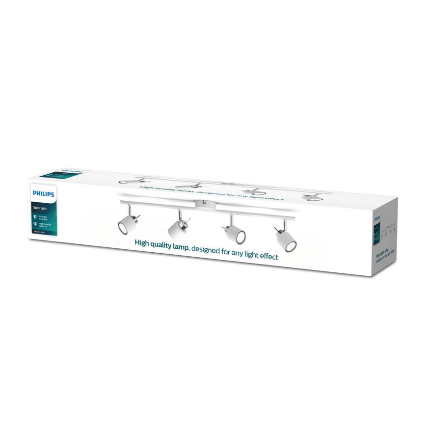 Philips - Spot 4xGU10/35W/230V wit