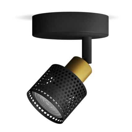 Philips - Spot NIALL 1xGU10/5W/230V zwart/messing