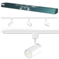 Philips - Spot orientable pour système de rail EASYLINK 3x GU10/7W/230V, 1 m, blanc