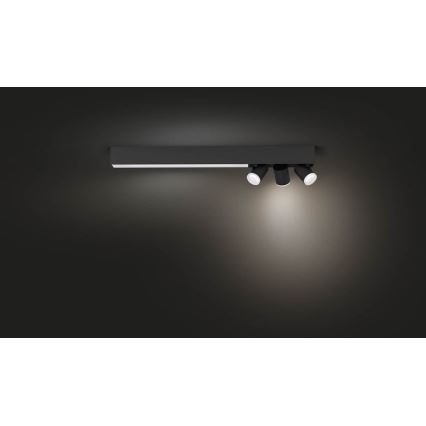 Philips - Spot LED RGBW à intensité variable LED/25W/230V + 3xGU10/5,7W