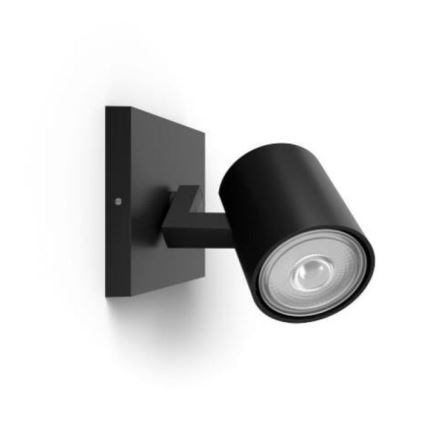 Philips - Spot  RUNNER 1xGU10/20W/230V zwart