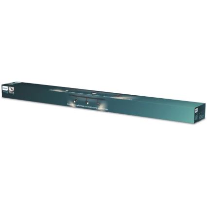 Philips - Spot voor railsysteem EASYLINK 3xGU10/7W/230V 1m zwart