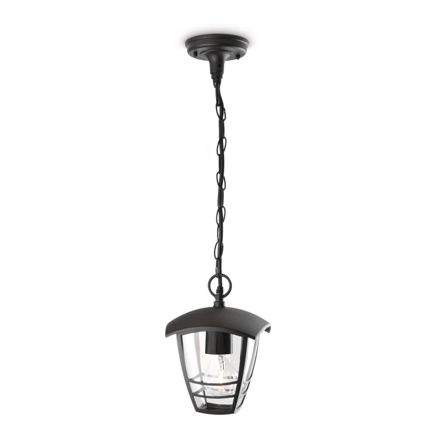 Philips - Suspension extérieure 1xE27/60W/230V noire  IP44