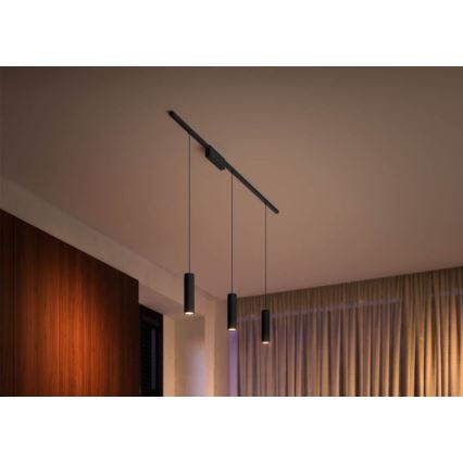 Philips - Suspension LED RGB dimmable sur câble pour système Hue sur rail PERIFO LED RGB/5,2W/24V 2000-6500K
