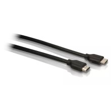 Philips SWV2434W/10 - HDMI kabel met Ethernet, HDMI 1.4 A connector 5m zwart