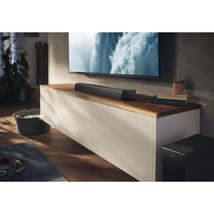 Philips TAB7207/10 - Barre de son avec enceintes 520W/230V + télécommande