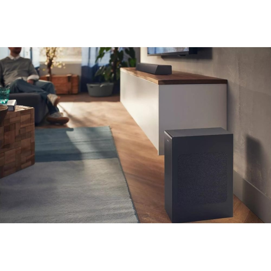 Philips TAB7207/10 - Barre de son avec enceintes 520W/230V + télécommande