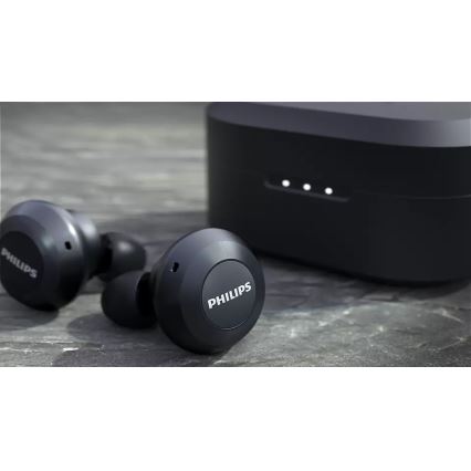 Philips TAT8505BK/00 - Draadloze hoofdtelefoons IPX4 2x 55 mAh + 560 mAh zwart